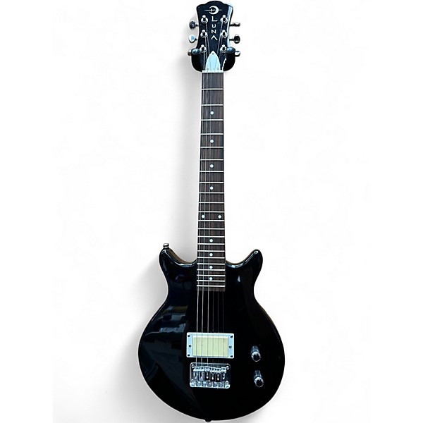 Used Luna ELECTRIC GUITAR Black Electric Guitar