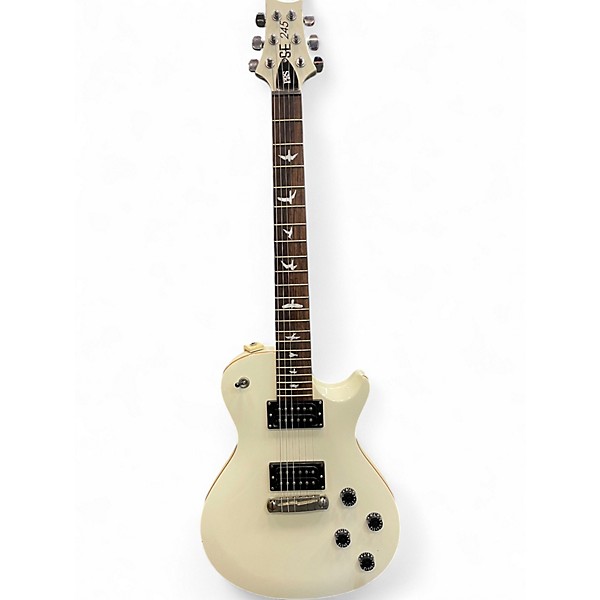 Used PRS 245 SE White Solid Body Electric Guitar