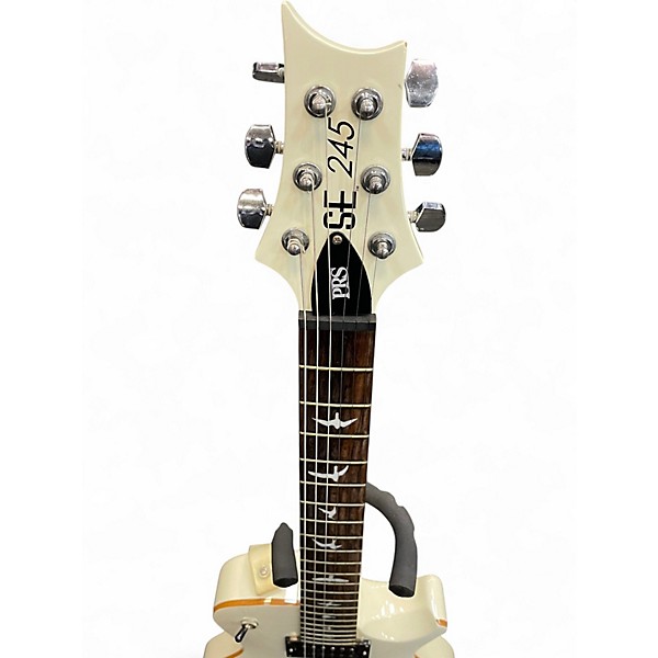 Used PRS 245 SE White Solid Body Electric Guitar