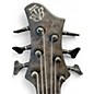 Used Ibanez BTB806MS Transparent Gray Flat Electric Bass Guitar