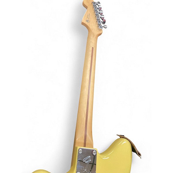 Used Fender Jazzmaster Buttercream Solid Body Electric Guitar