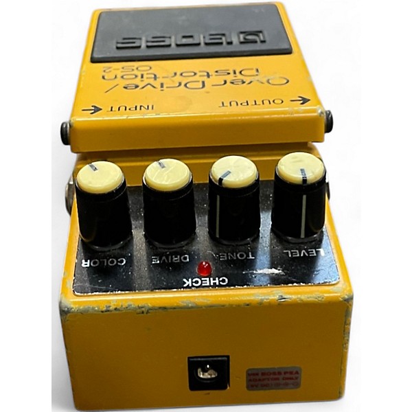 Used BOSS OS2 Overdrive Distortion Effect Pedal