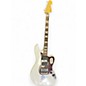 Used Squier Vintage Modified Bass VI White Electric Bass Guitar thumbnail