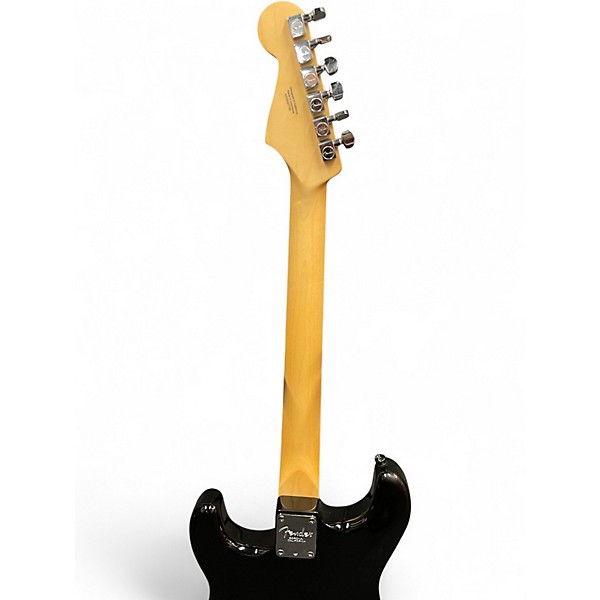 Used Fender Standard Stratocaster HSS Black Solid Body Electric Guitar