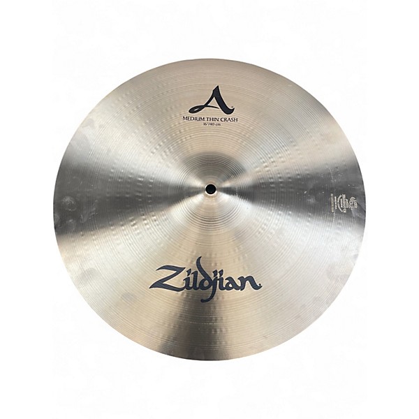 Used Zildjian 16in A Series Medium Thin Crash Cymbal