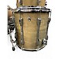 Used Ludwig 3 Piece 80s Keystone Emerald Gloss Natural Drum Kit