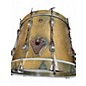 Used Ludwig 3 Piece 80s Keystone Emerald Gloss Natural Drum Kit