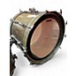 Used Ludwig 3 Piece 80s Keystone Emerald Gloss Natural Drum Kit