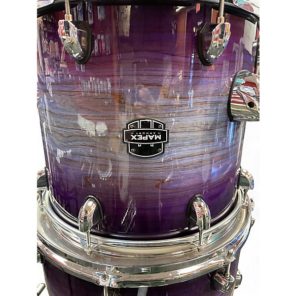 Used Mapex 5 Piece Armory Series Night Sky Burst Drum Kit
