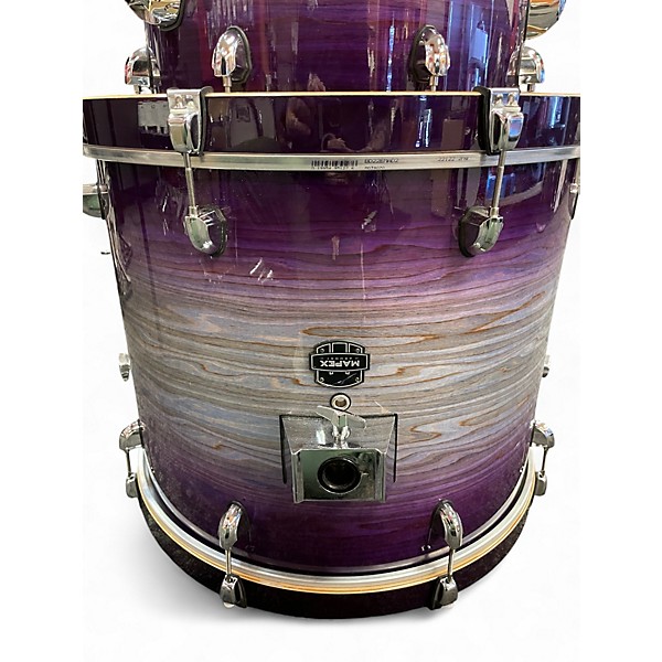 Used Mapex 5 Piece Armory Series Night Sky Burst Drum Kit