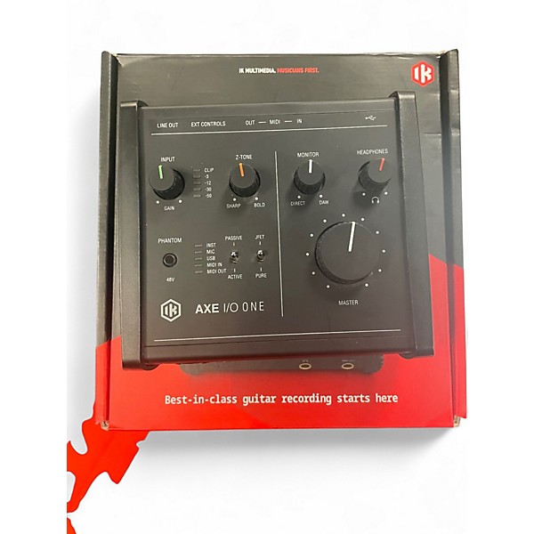 Used IK Multimedia Axe I/O Audio Interface