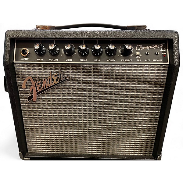 Used Fender Champion 25 Guitar Combo Amp