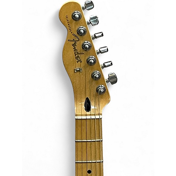 Used Fender Player Telecaster Left Handed Butterscotch Solid Body Electric Guitar