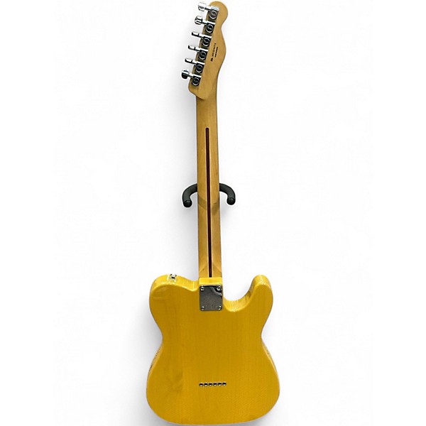 Used Fender Player Telecaster Left Handed Butterscotch Solid Body Electric Guitar
