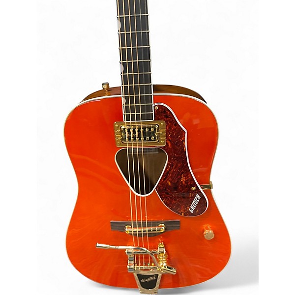 Used Gretsch Guitars G5034TFT Rancher Savanah Sunset Acoustic Electric Guitar