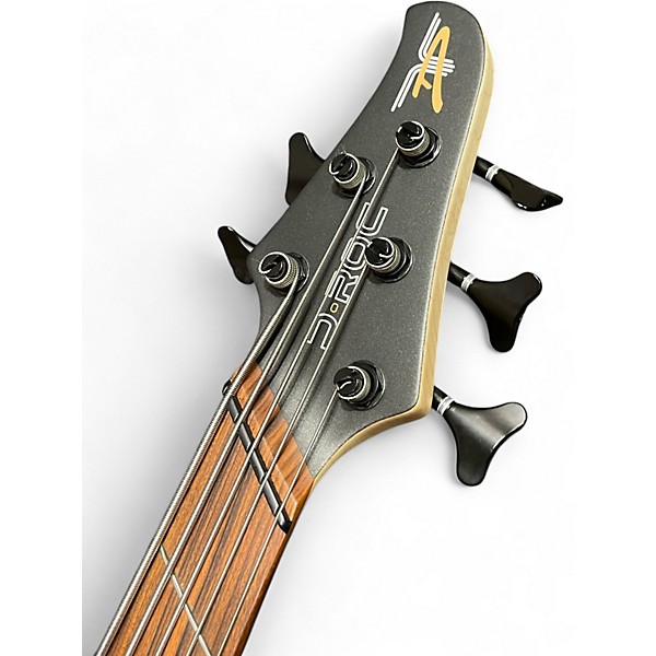 Used Dingwall D Roc Matte Blue Purple Color Shift Electric Bass Guitar