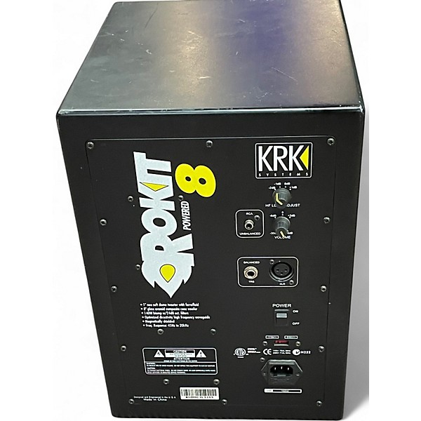 Used KRK G8 ROKIT V1 PAIR Power Amp