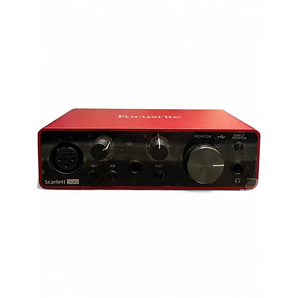 Used Focusrite Scarlett Solo Audio Interface
