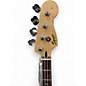 Used Squier Affinity Precision Bass Black Electric Bass Guitar