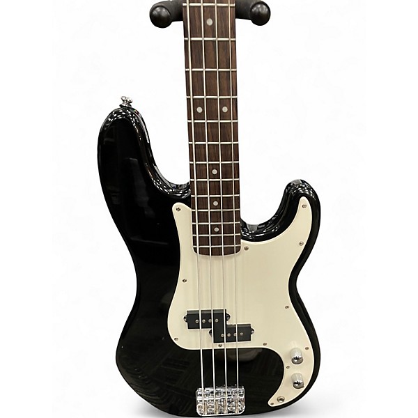 Used Squier Affinity Precision Bass Black Electric Bass Guitar