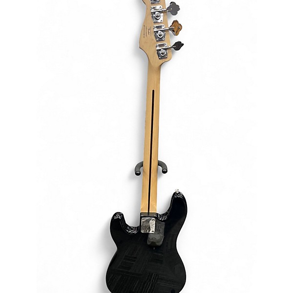 Used Squier Affinity Precision Bass Black Electric Bass Guitar