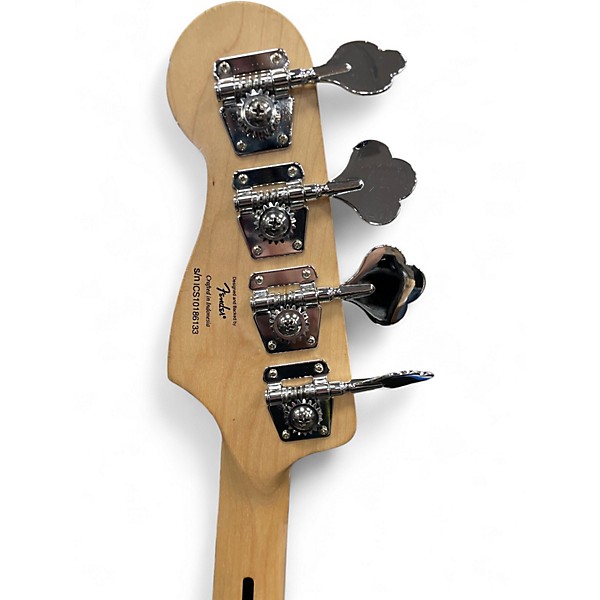 Used Squier Affinity Precision Bass Black Electric Bass Guitar
