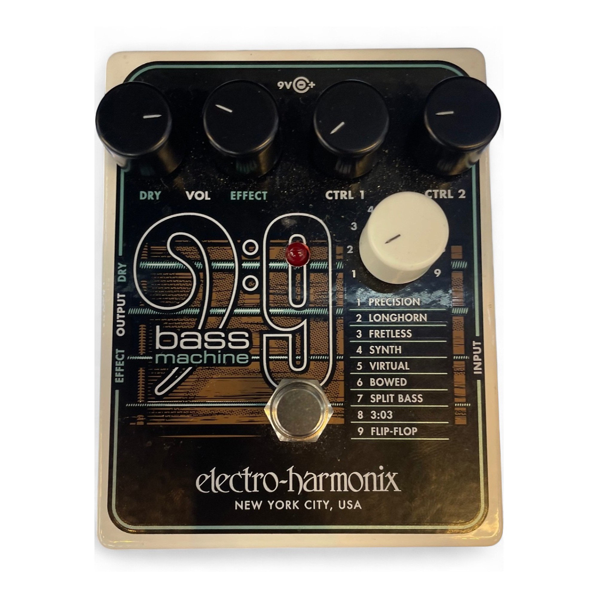 【中古美品】Electro-Harmonix Bass Machine9　正規品 Used Electro-Harmonix BASS9 Bass Machine Bass Effect Pedal