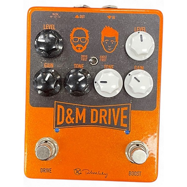 Used Keeley D&M DRIVE Effect Pedal