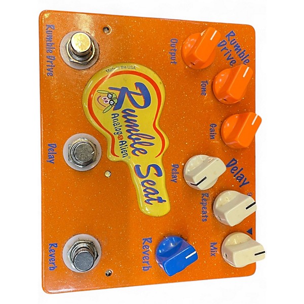 Used Analog Alien RUMBLE SEAT Effect Pedal
