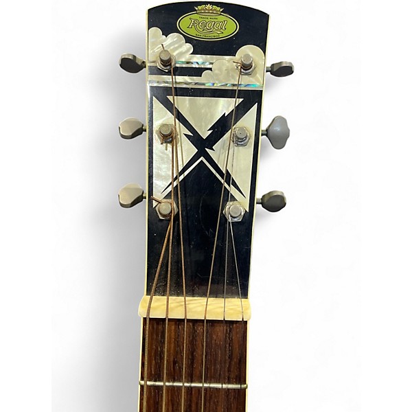 Used Regal Dobro Brown Resonator Guitar