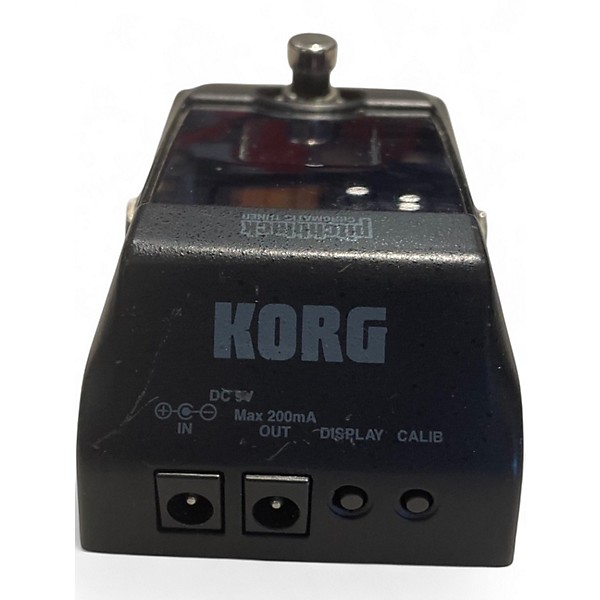 Used KORG PB01 Pitchblack Chromatic Tuner Pedal