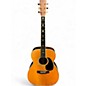 Vintage 1991 Martin J40 Worn Natural Acoustic Electric Guitar thumbnail