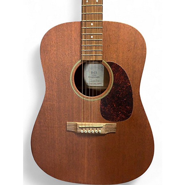 Used 2006 Martin D15 Mahogany Acoustic Guitar