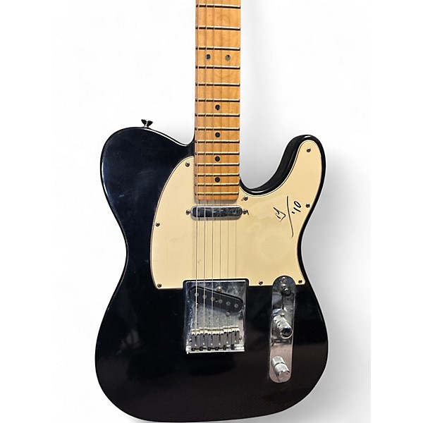 Used 2004 Fender American Standard Black Solid Body Electric