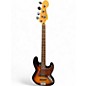 Used 2010s Squier Jazz Bass 2 Tone Sunburst Electric Bass Guitar thumbnail