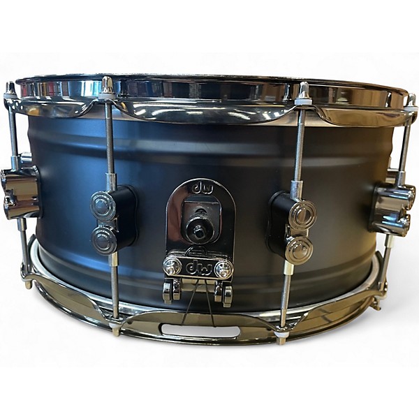 Used PDP by DW 6.5X14 Concept Series Steel Snare BLACK Drum