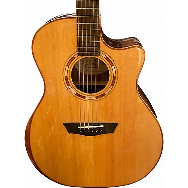 Used Washburn G20SCE Natural Acoustic Electric Guitar