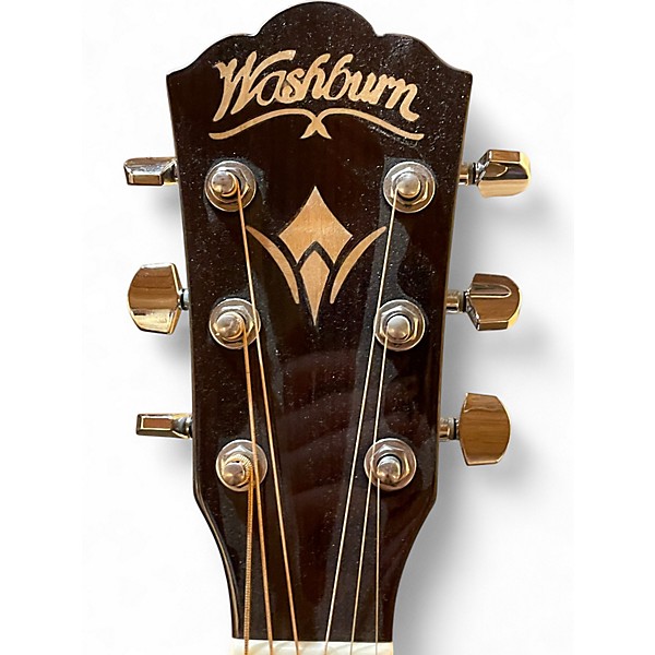Used Washburn G20SCE Natural Acoustic Electric Guitar