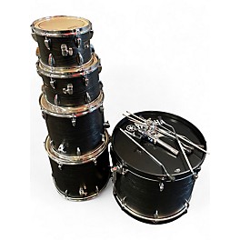 Used TAMA 5 Piece Imperialstar Black Drum Kit