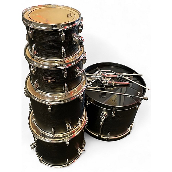 Used TAMA 5 Piece Imperialstar Black Drum Kit