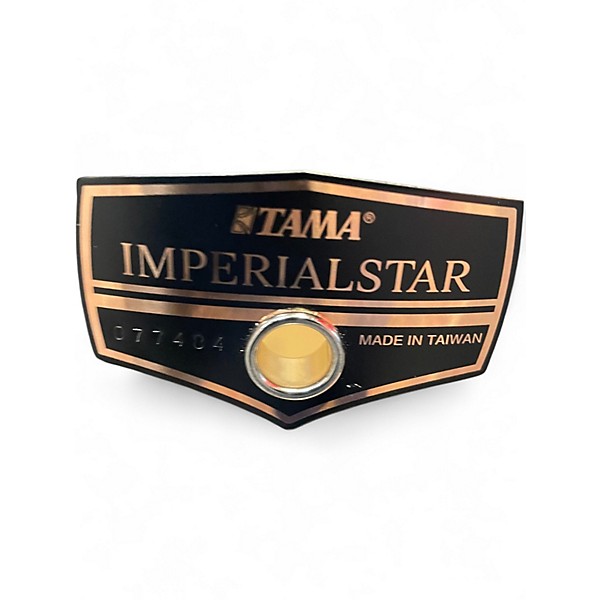 Used TAMA 5 Piece Imperialstar Black Drum Kit