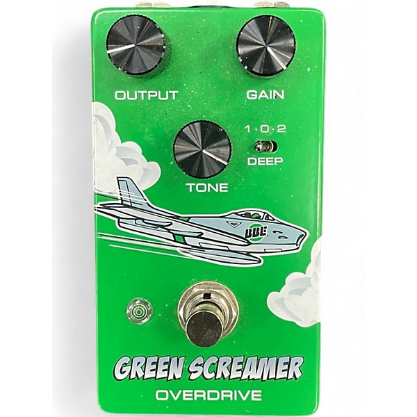Used BBE GREEN SCREAMER OVERDRIVE V2 Effect Pedal