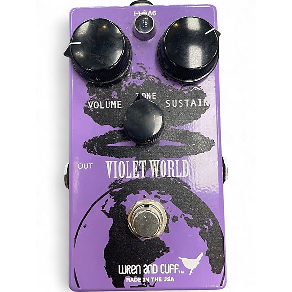 Used Wren And Cuff violet world Effect Pedal