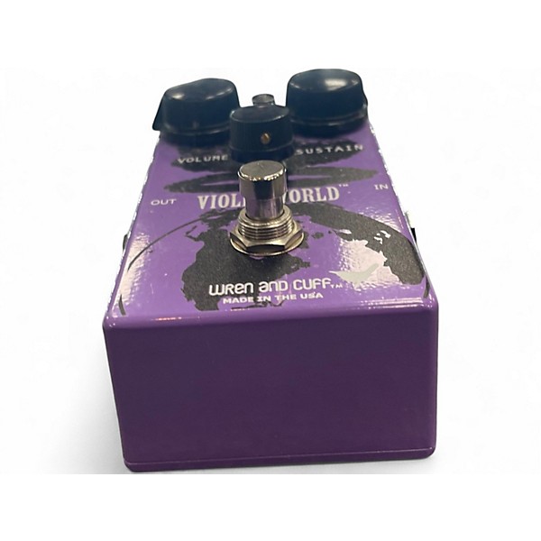 Used Wren And Cuff violet world Effect Pedal