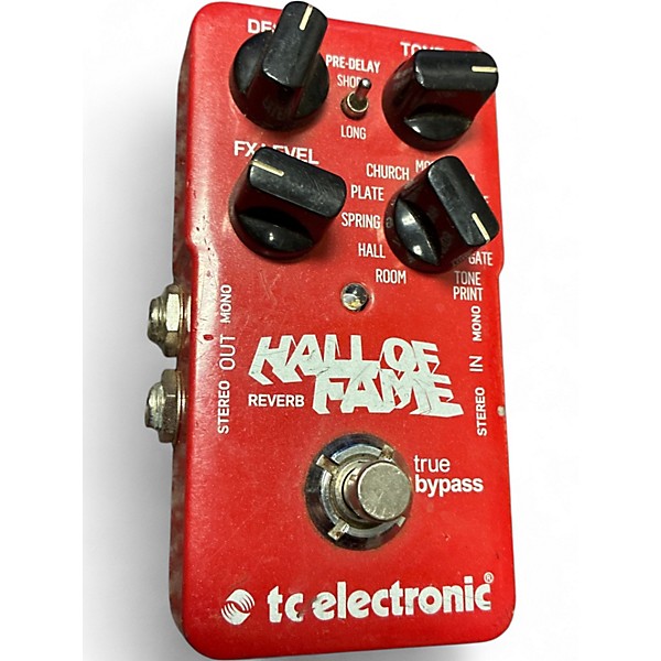 Used TC Electronic Hall Of Fame Reverb Effect Pedal