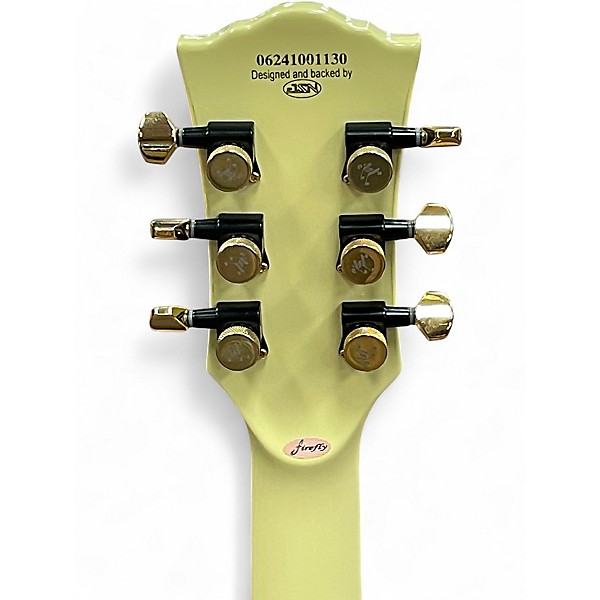 Used Firefly Solstice White Solid Body Electric Guitar