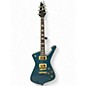 Used Ibanez IC420 Iceman Antique Blue Metallic Solid Body Electric Guitar thumbnail
