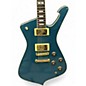 Used Ibanez IC420 Iceman Antique Blue Metallic Solid Body Electric Guitar