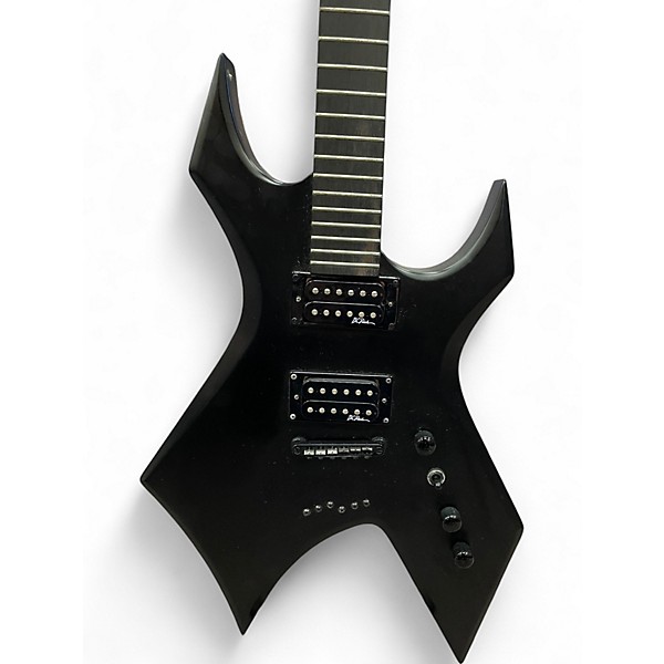 Used B.C. Rich Warlock Flat Black Solid Body Electric Guitar