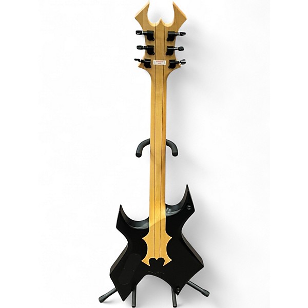Used B.C. Rich Warlock Flat Black Solid Body Electric Guitar